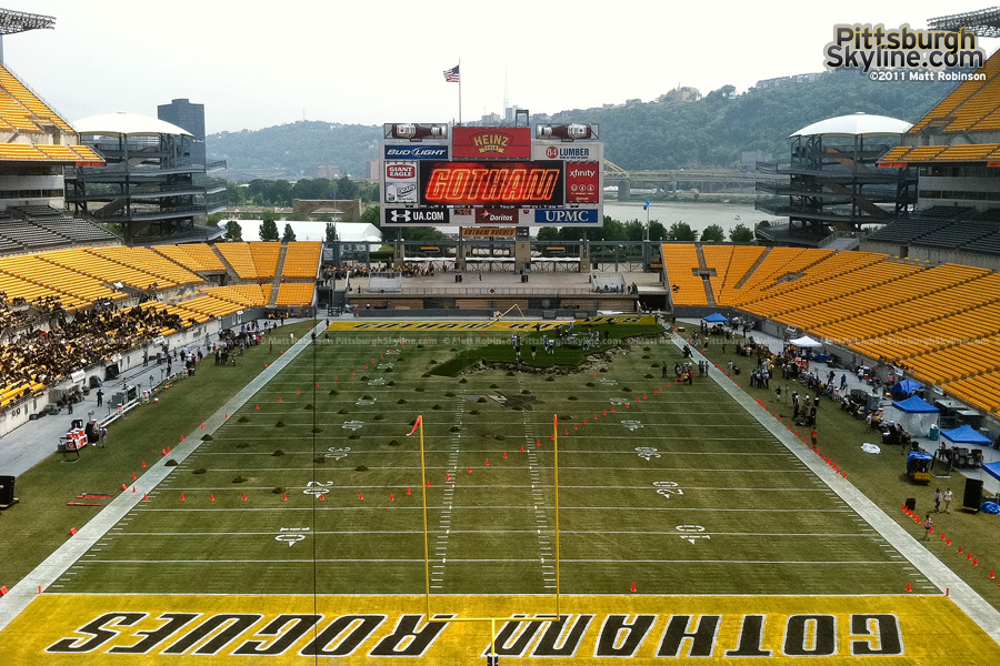 Heinz Field as Gotham Rogues Stadium