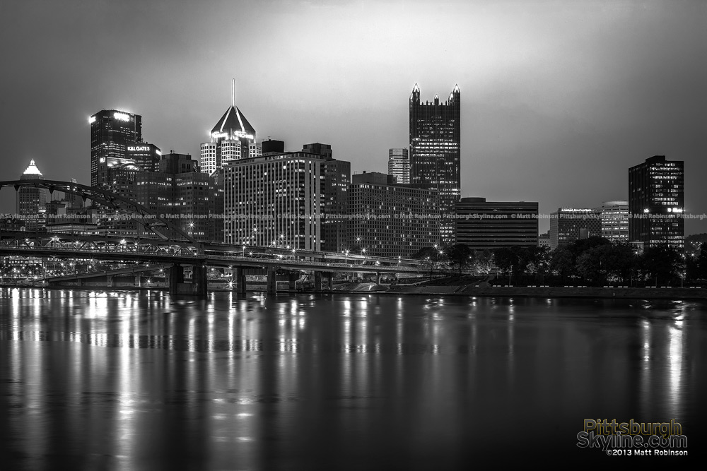 Black and White Pittsburgh from Fred Rodgers