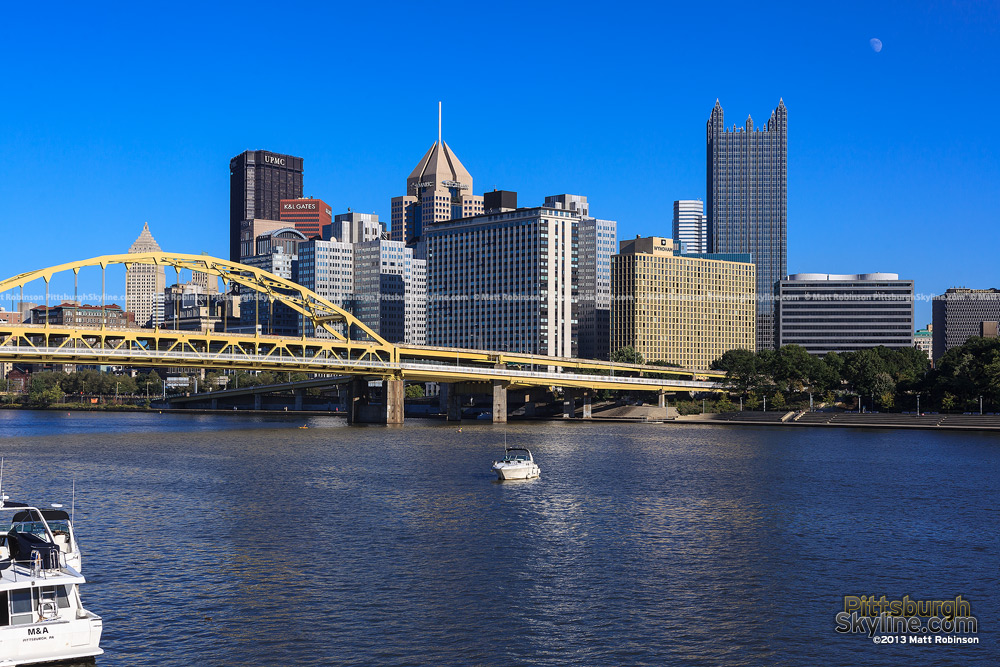 Pittsburgh skyline from North Shore