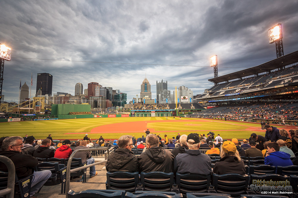 Early season Pirates baseball at PNC Park