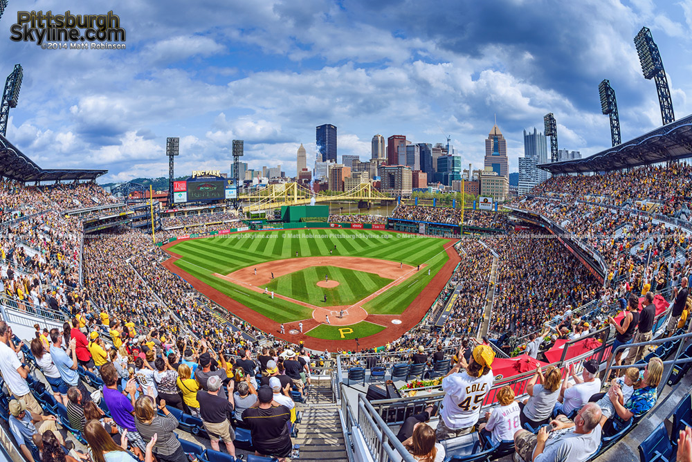 Summer day game at PNC Park