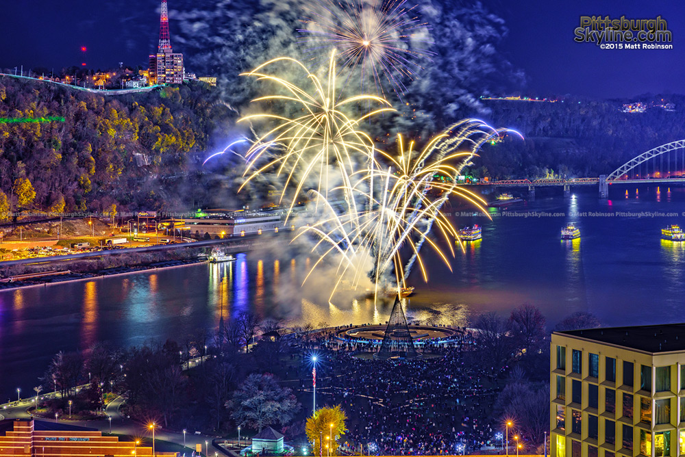 Pittsburgh on Light Up Night 2015 Original