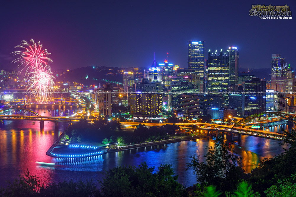 Pittsburgh skyline 2016