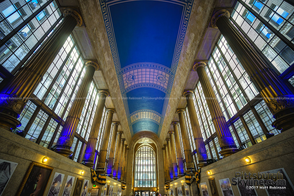 Lobby of the City-County Building in Downtown Pittsburgh