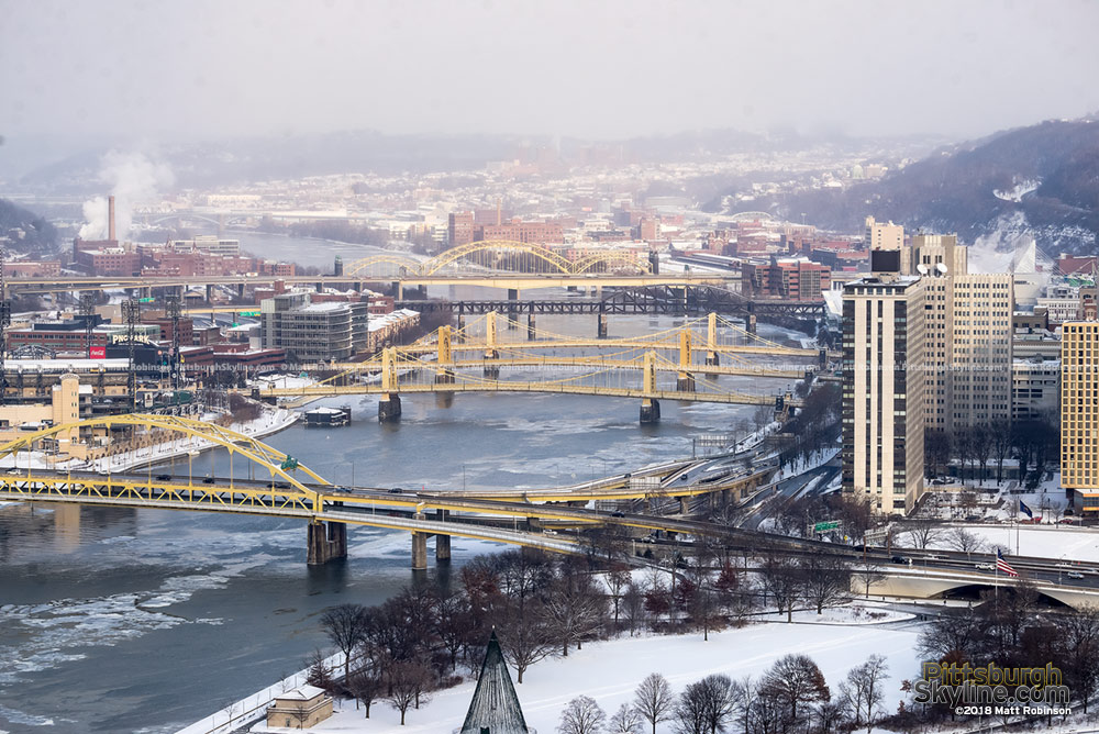 Icy Allegheny River