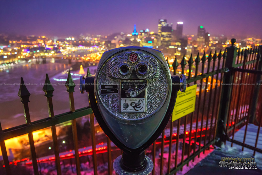 Viewfinder at the Duquense Incline