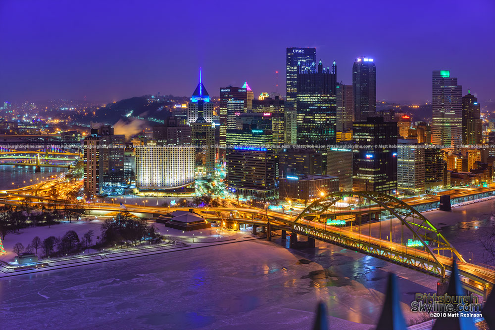 Downtown Pittsburgh January 2018