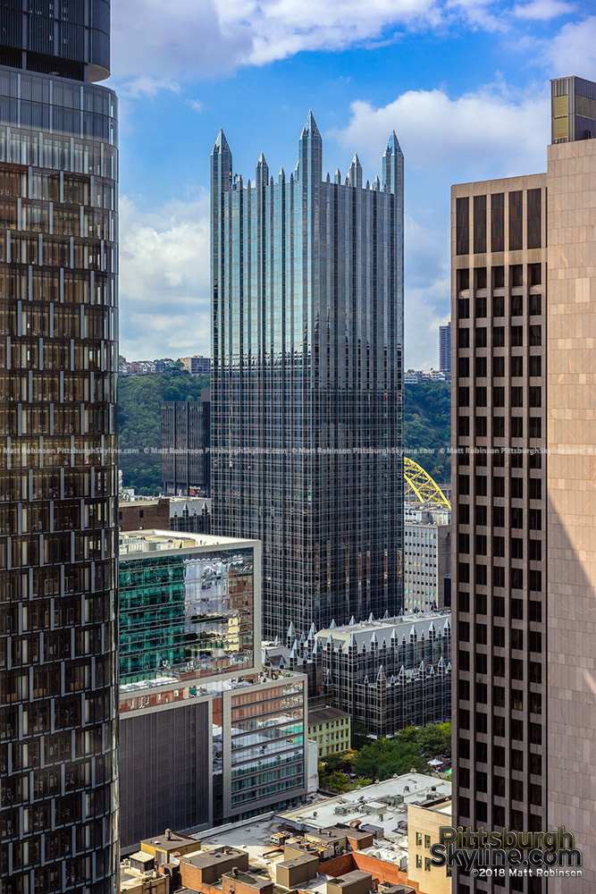PPG Place from the Oliver Building