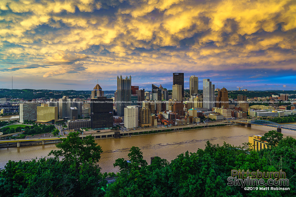 Mt. Washington View of Pittsburgh July 2019